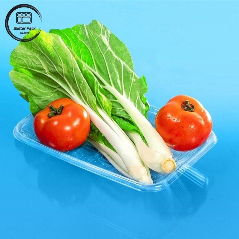 スーパーマーケット級 ブリスターパッケージング トレイ 新鮮食品 果物 野菜 肉