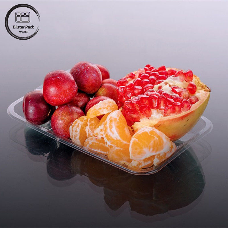 スーパーマーケット級 ブリスターパッケージング トレイ 新鮮食品 果物 野菜 肉