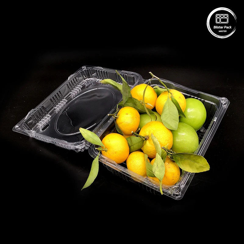 果物 と 野菜 の 波紋 状 の プラスチック の トレイ 容器 収納 頑丈 な 再 使用 できる 運輸 箱