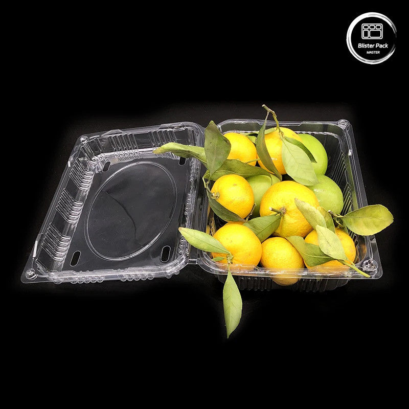 果物 と 野菜 の 波紋 状 の プラスチック の トレイ 容器 収納 頑丈 な 再 使用 できる 運輸 箱