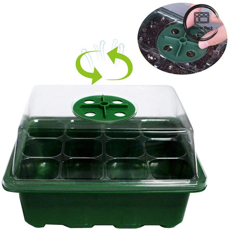 多機能室内庭園 幼稚園 箱 プラスチック 種植皿 / 6 細胞 種植皿