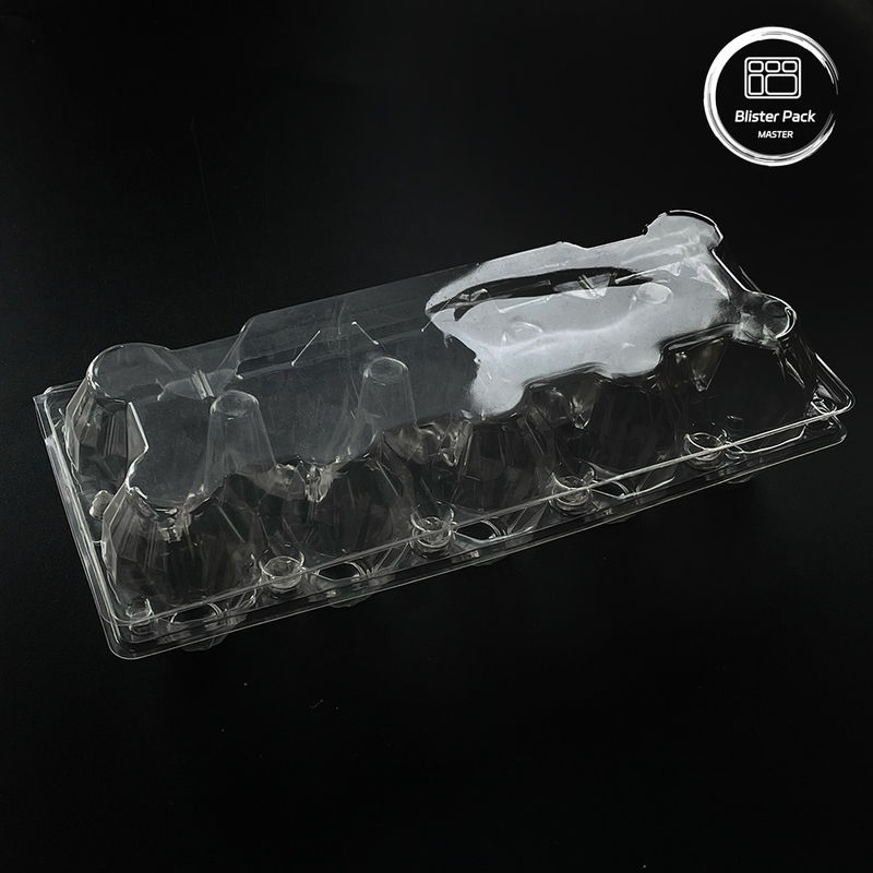 15 スロット クリア 使い捨て プラスチック製 卵泡 トレイ オーダーメイド 設計 0.25mm~1.0mm 厚さ