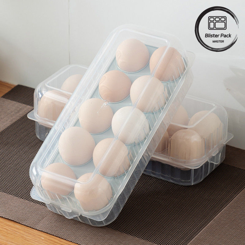 10/15 格子付き 蓋付き 積み立てられる透明プラスチック製 卵箱 冷蔵庫 キッチン用 安全なプラスチック容器