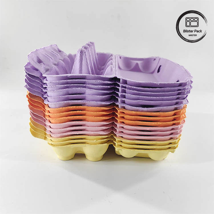 オーダーメイドエコクワイルエッグパッケージ 12 6 4 紙パルプボックス 鶏卵用卵箱