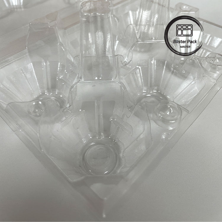 6 パック プラスチック製 の 卵 箱 耐久 卵 の 梱包 箱 安全な 保存 の ため