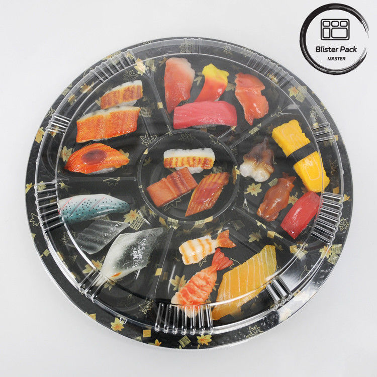 丸い食品包装 スーシ 持ち帰り容器 新鮮で便利な食事体験