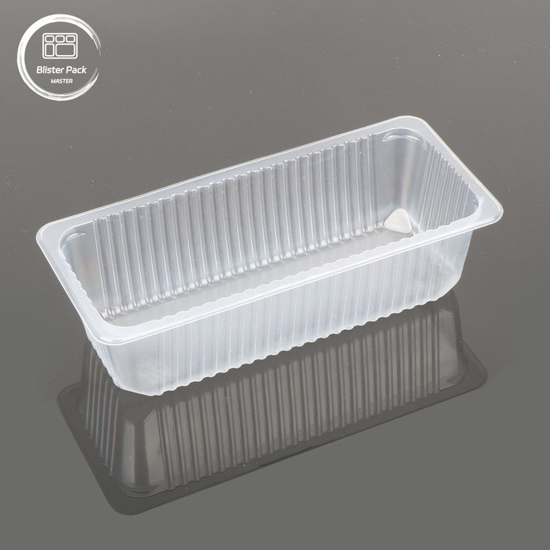 一回使用可能な長 PP プラスチック ビスケット 食品 プラスチック ビスケット 梱包 トレイ - ブリスター パック マスター