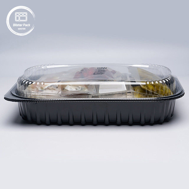 食品グレードのデザートとギフトパッケージングのためのカスタマイズされた透明なPETスイスロールケーキボックス