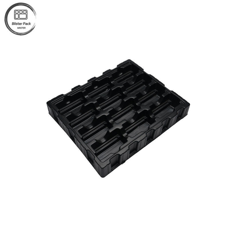 ESD PS PCB パッキングトレイ,電子機器用抗静的プラスチックブリスタートレイ